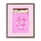 Stupell Industries Lucky Lady Cafe Matchbox Floating Frame, design by Cherrywood Lane